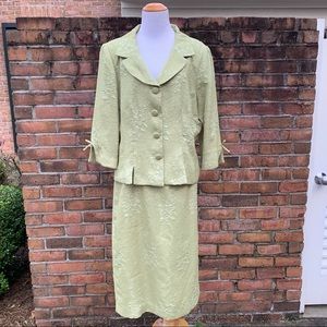 Adrianna Papell Vintage Dressy Suit Church Career Matching Set 16